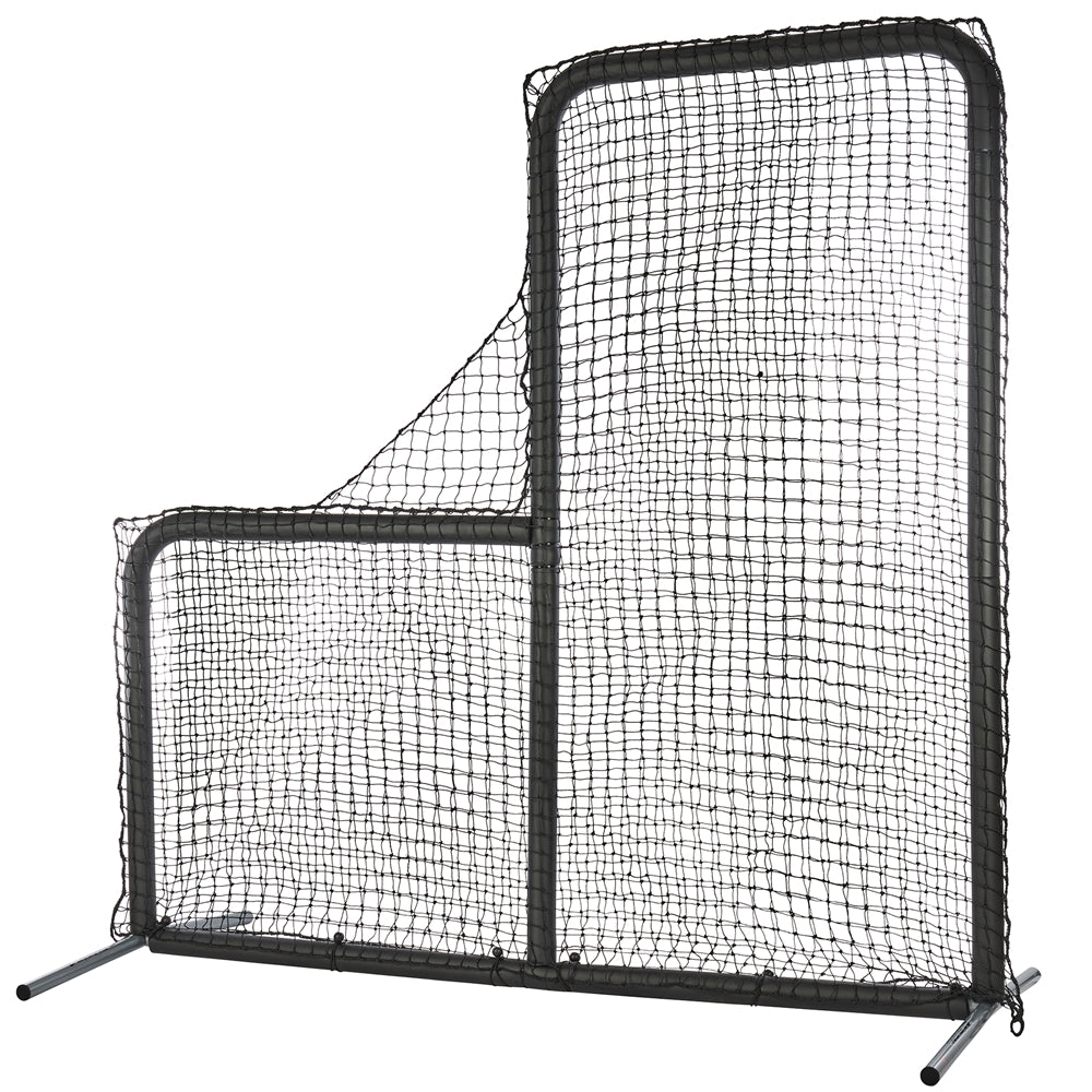 Pitcher's L-Screen, Foam Padded, 7'x7' - 2 PER ORDER - TEAM ADVANTAGE ONLY