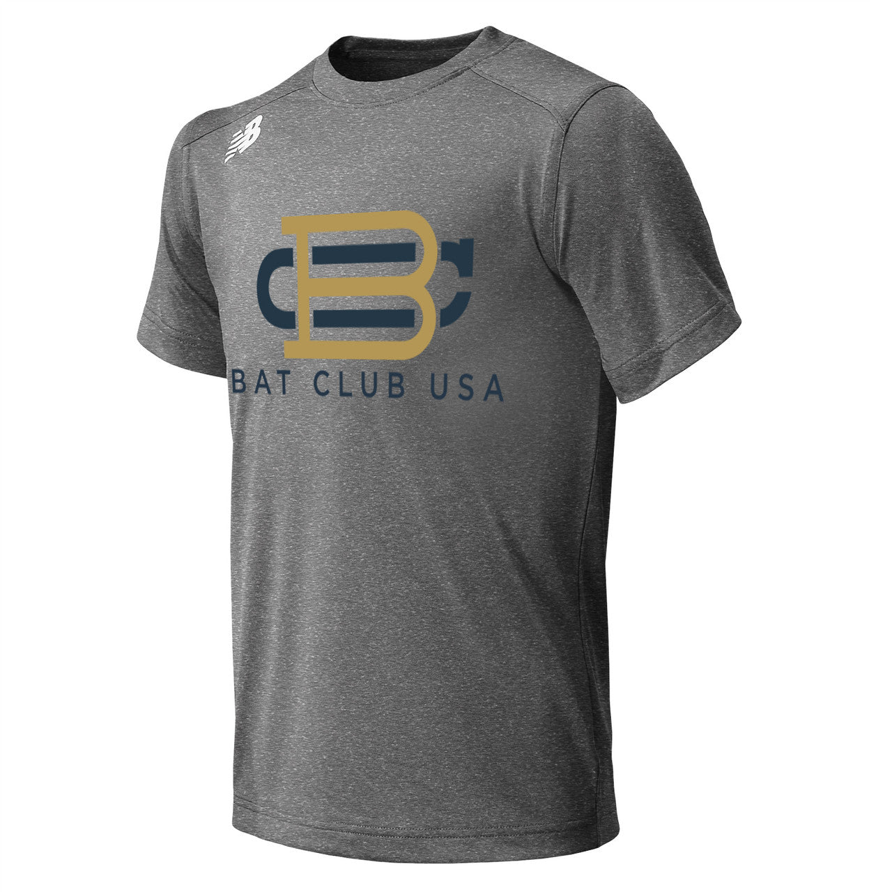 New Balance Jr SS Tech Tee Bat Club USA