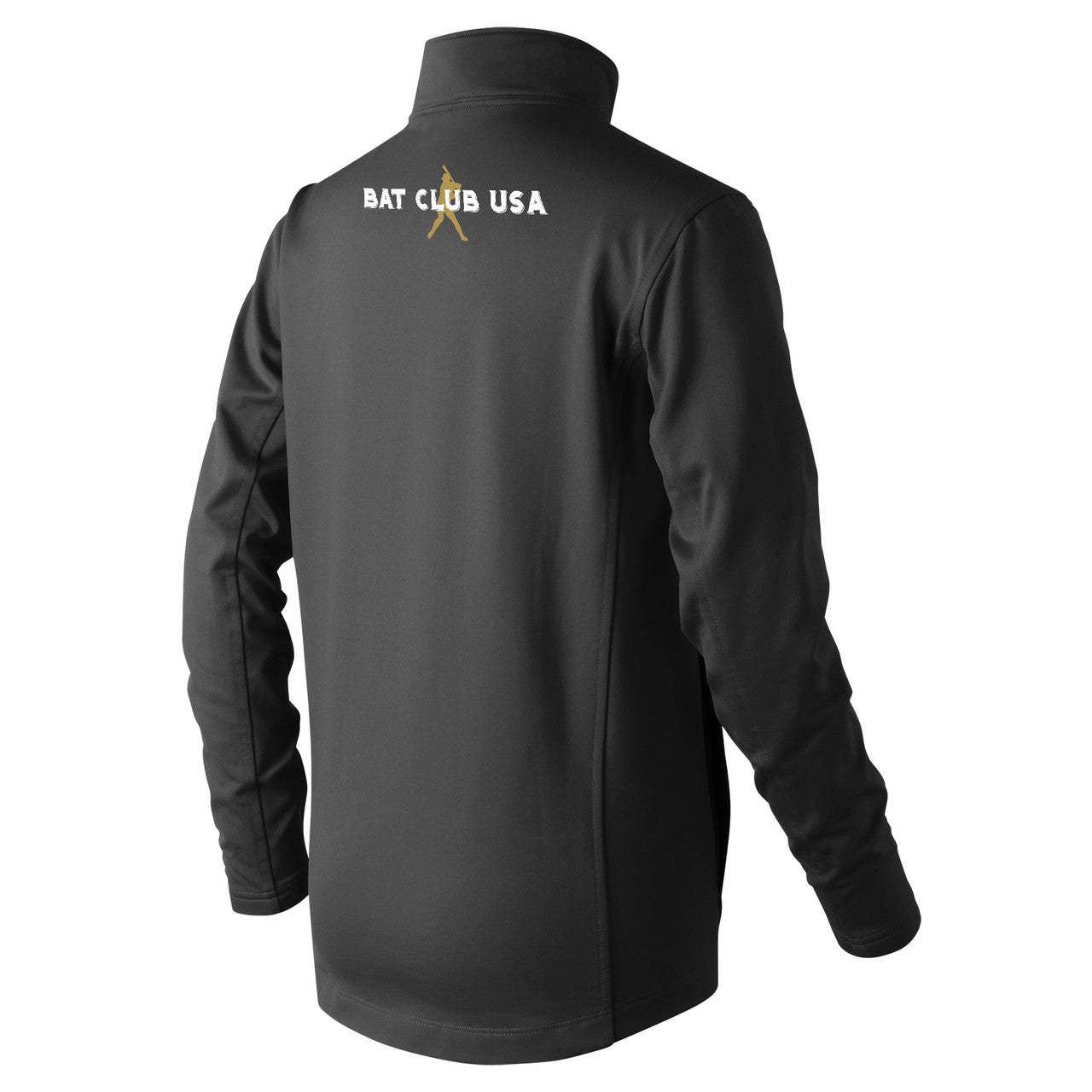 New Balance Youth Lightweight Solid Half Zip Bat Club USA