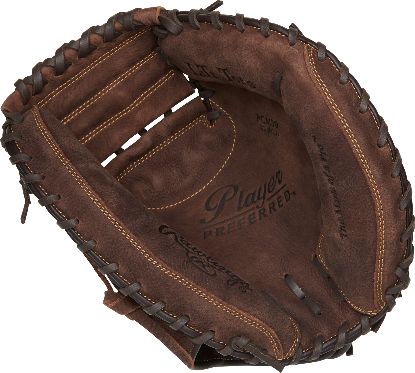 RAWLINGS PLAYER PREFERRED ADULT SERIES CATCHERS MITT 33-INCH BASEBALL GLOVE Bat Club USA