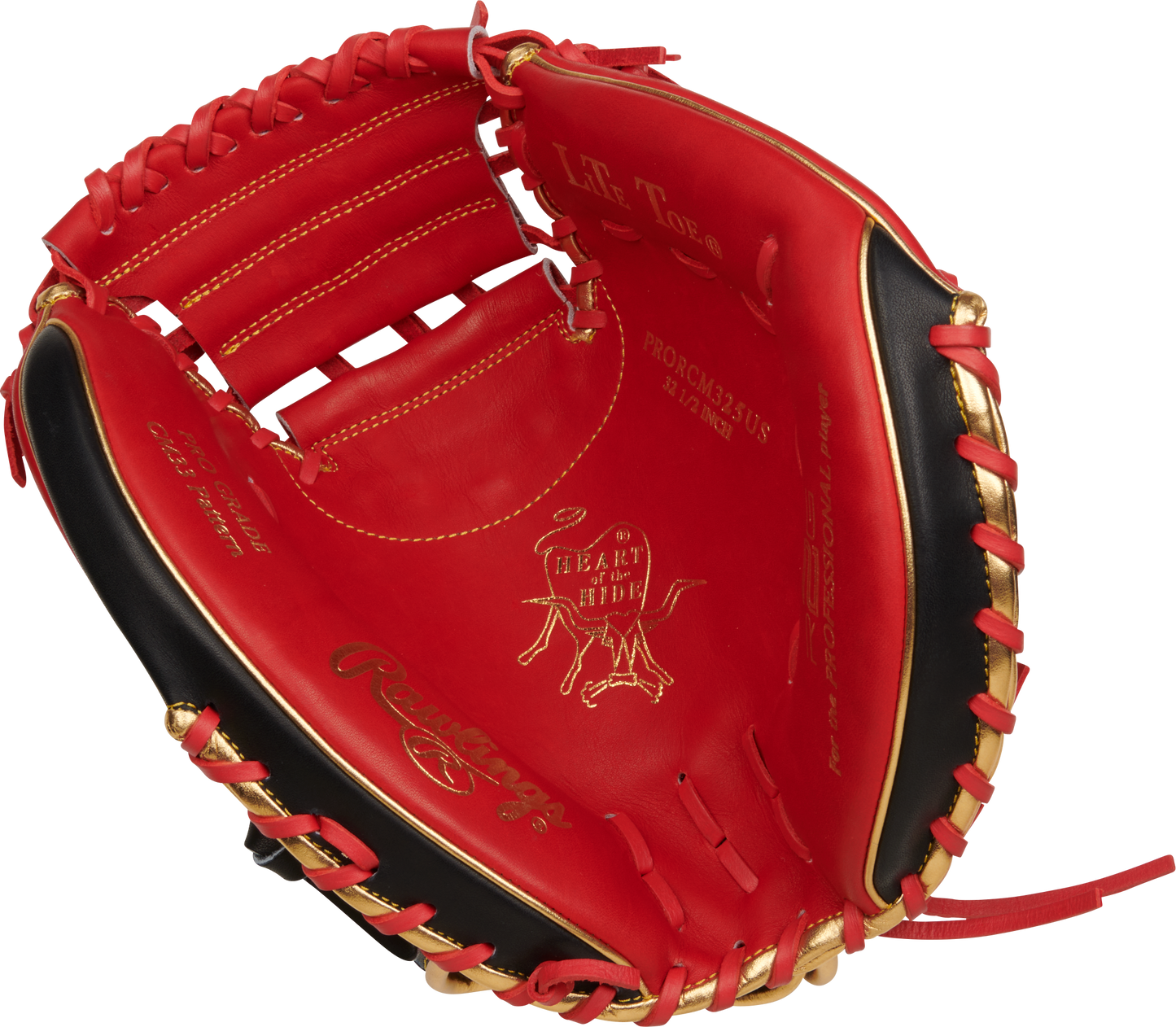 RAWLINGS HEART OF THE HIDE WITH CONTOUR TECHNOLOGY CATCHERS MITT 32.5-INCH BASEBALL GLOVE Bat Club USA