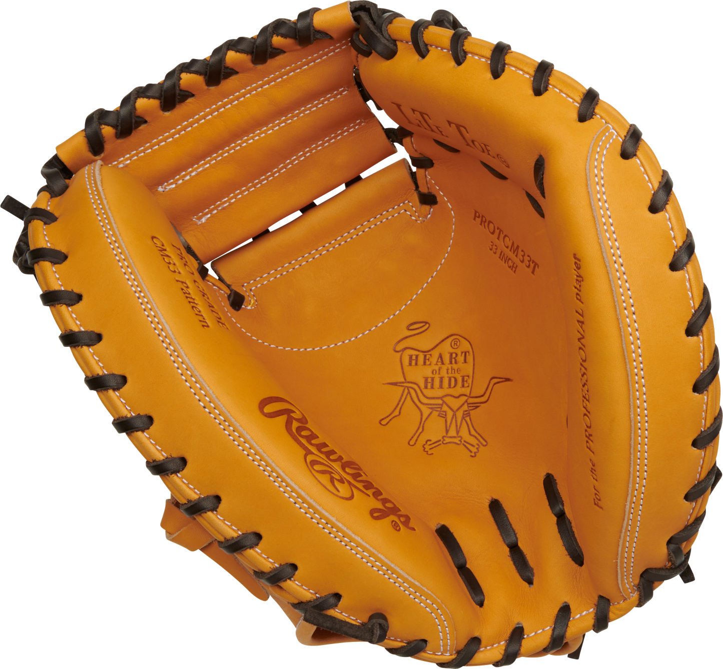 RAWLINGS HEART OF THE HIDE TRADITIONAL SERIES CATCHERS MITT 33-INCH BASEBALL GLOVE Bat Club USA