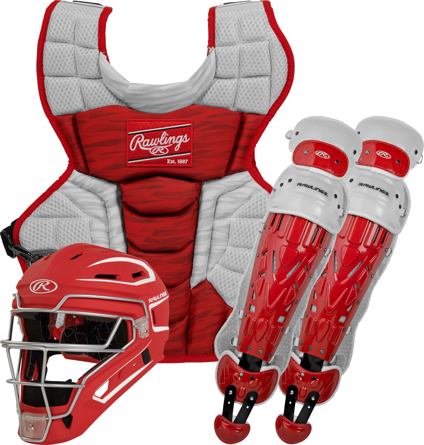 RAWLINGS VELO 2.0 SPECIAL EDITION CATCHER'S GEAR SET Bat Club USA