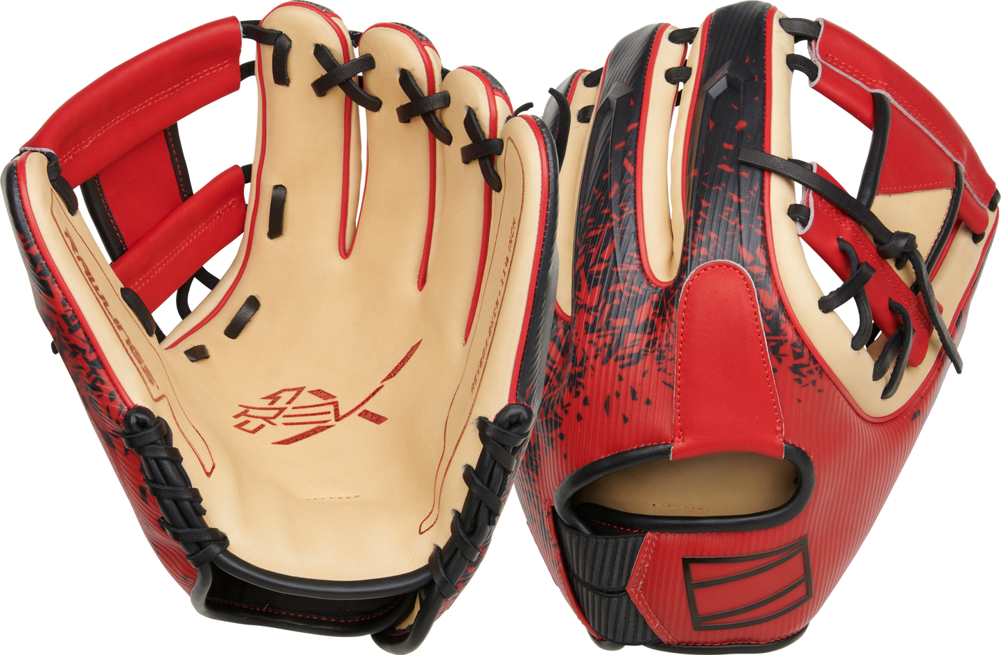 RAWLINGS "REV1X" SERIES 11.5-INCH BASEBALL GLOVE RHT (REV204-2XCS)