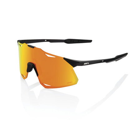 100% - HYPERCRAFT Matte Black - HiPER Red Multilayer Mirror Lens