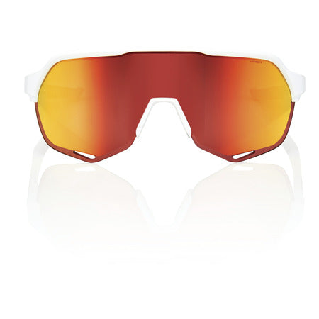100% -S2 Soft Tact Off White - HiPER Red Multilayer Mirror Lens