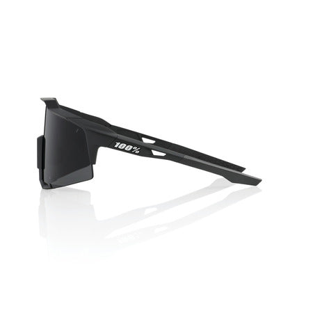 100% - SPEEDCRAFT Soft Tact Black - Smoke Lens
