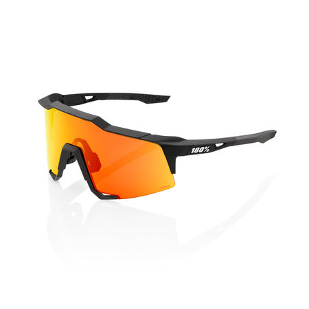 100% - SPEEDCRAFT Soft Tact Black - HiPER Red Multilayer Mirror Lens