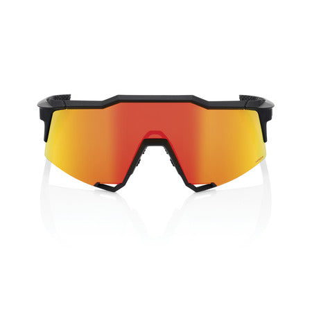 100% - SPEEDCRAFT Soft Tact Black - HiPER Red Multilayer Mirror Lens