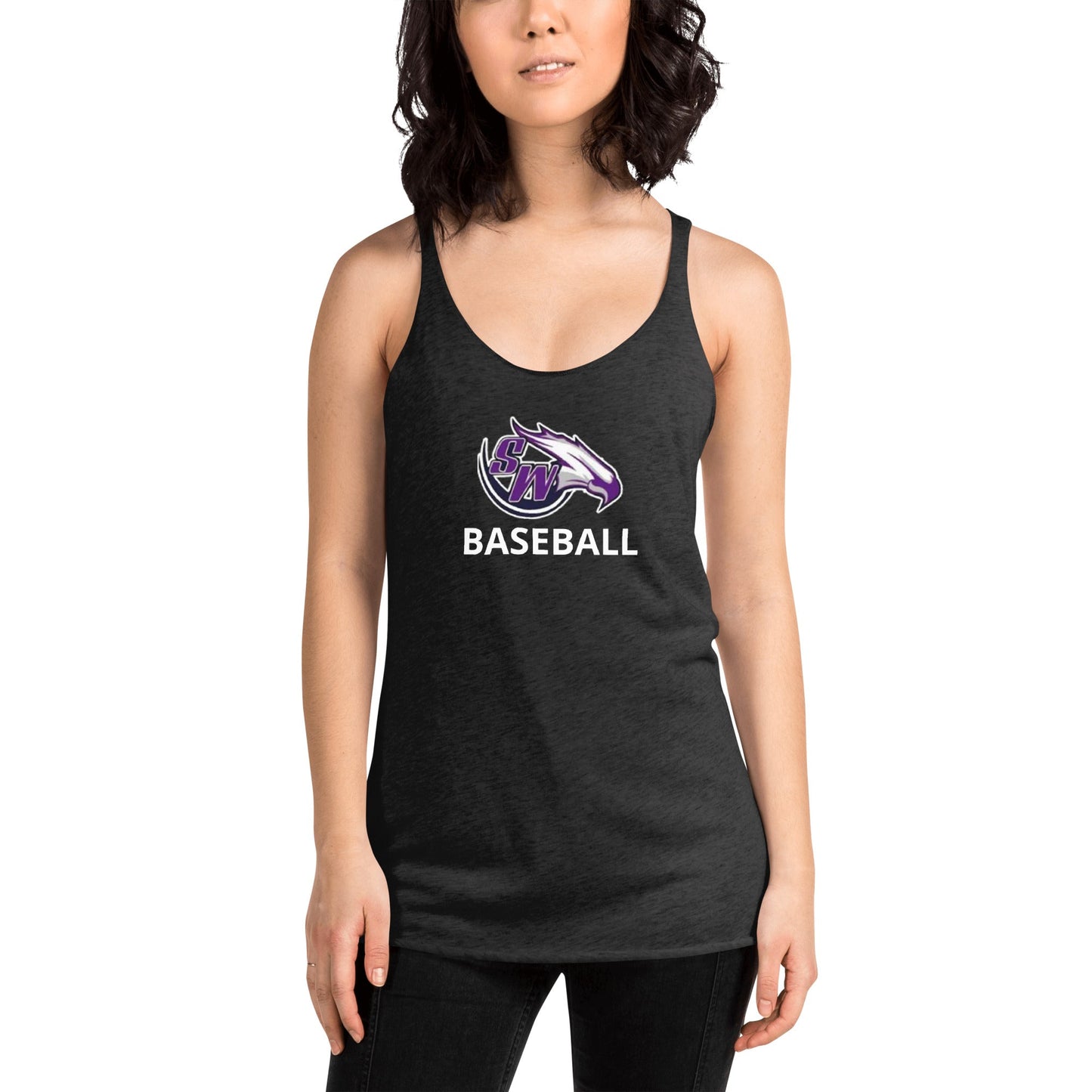 Southwest Baseball Women's Racerback Tank Bat Club USA