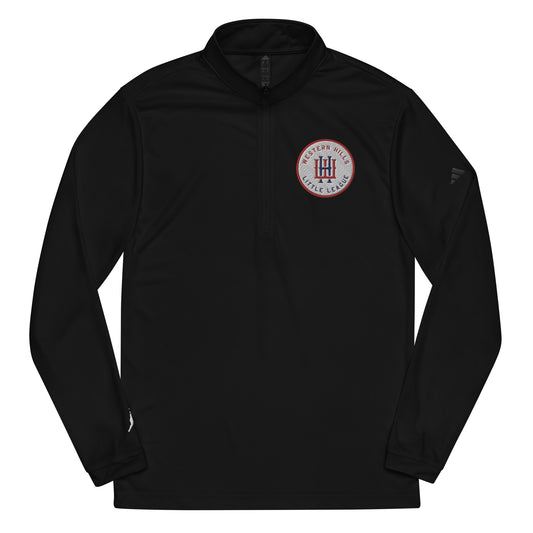 Western Hills Adidas Quarter zip pullover Bat Club USA