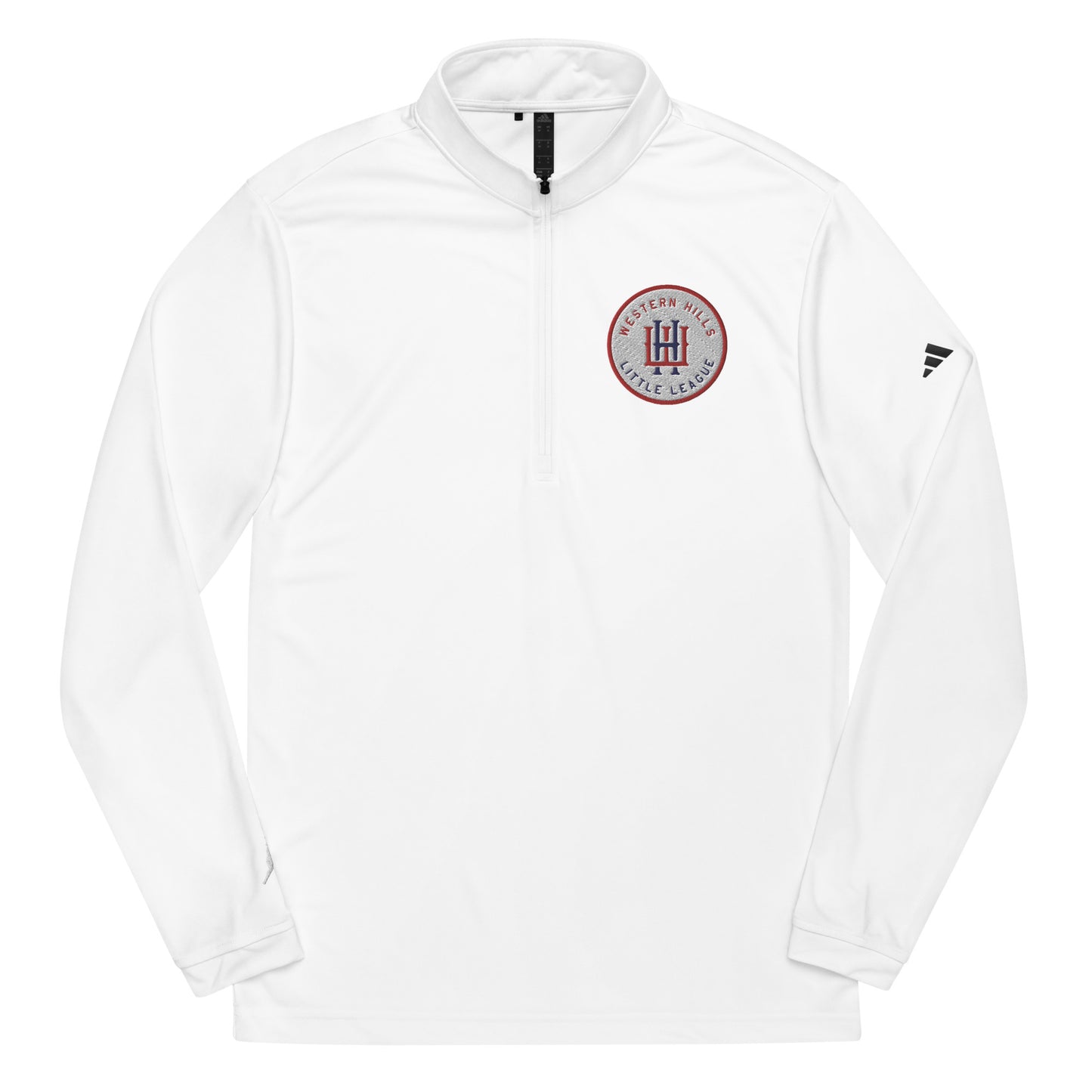 Western Hills Adidas Quarter zip pullover Bat Club USA