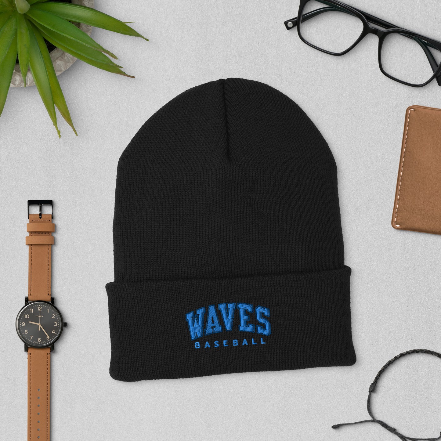 Cuffed Beanie Paradigm Waves Baseball - Team Store Bat Club USA