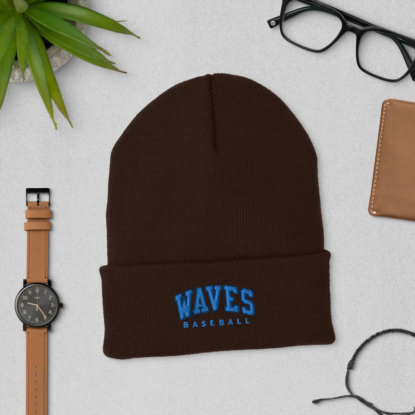 Cuffed Beanie Paradigm Waves Baseball - Team Store Bat Club USA