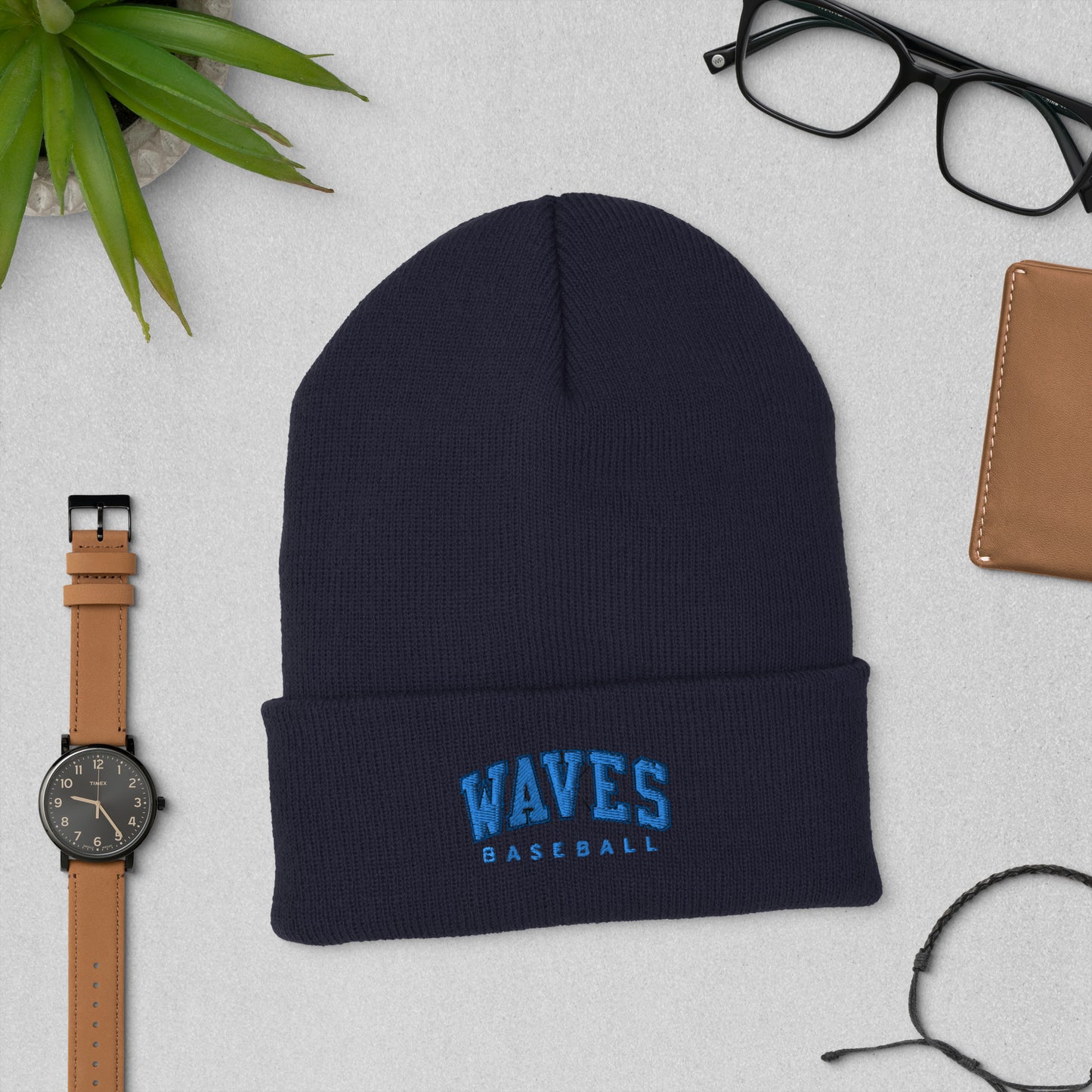 Cuffed Beanie Paradigm Waves Baseball - Team Store Bat Club USA