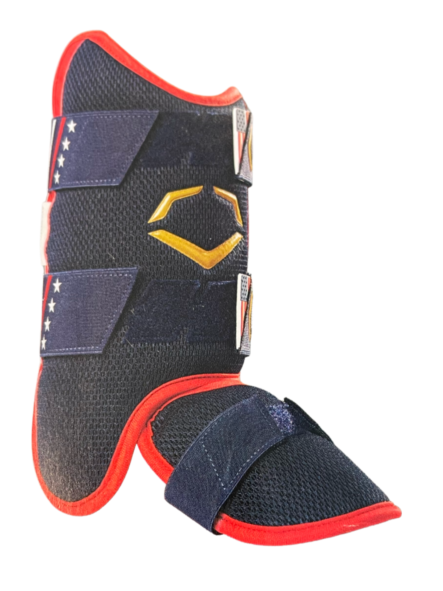 EVOSHIELD X-SRZ USA Flag Batter's Leg Guard Bat Club USA