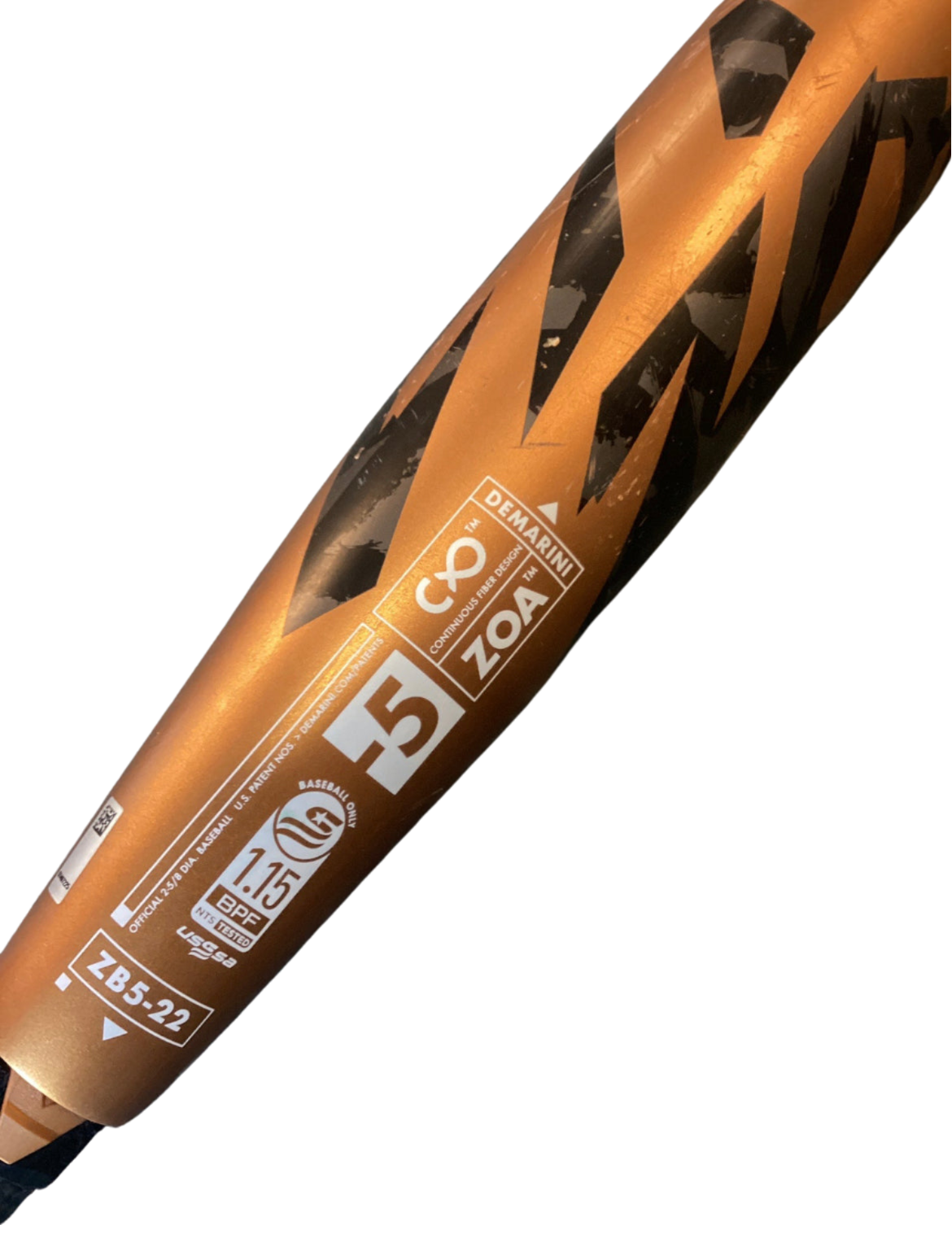 2022 Demarini Zoa (-5) 30 in - Used