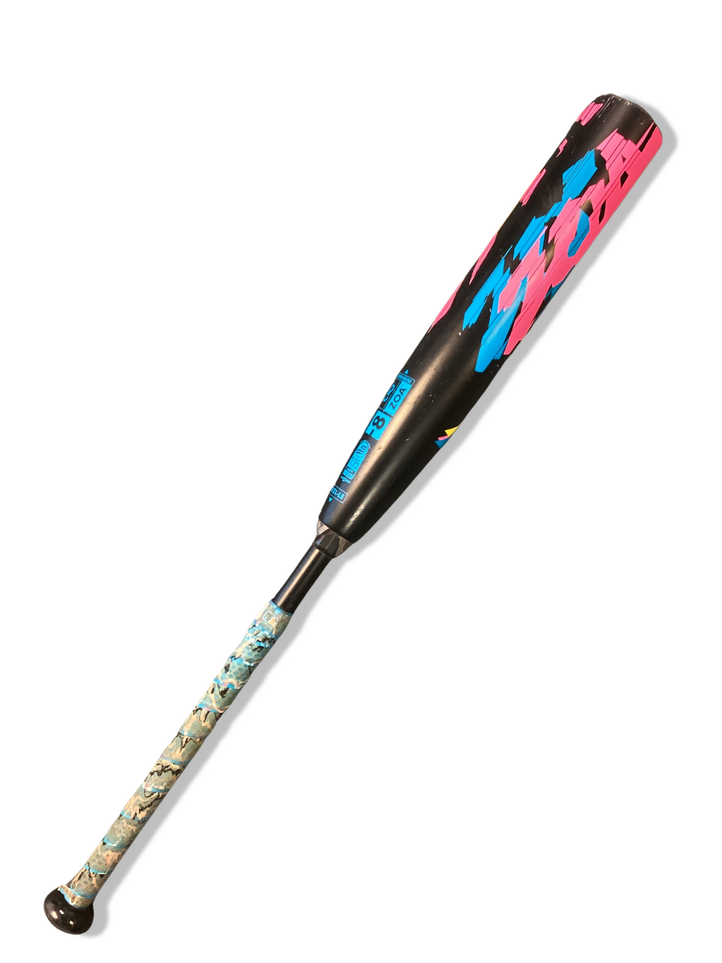 2022 Demarini Zoa Glitch (-8) 32 in/ 24 Oz - Used