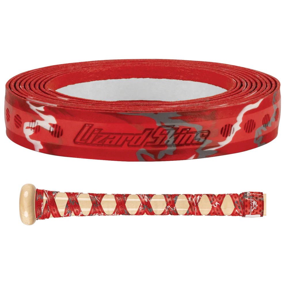 Lizard Skins DSP Ultra X Bat Grip Red Camo 0.5mm Bat Club USA