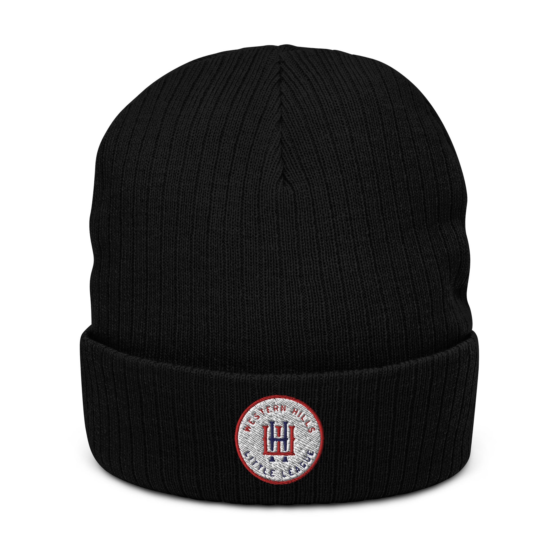 Western Hills Ribbed knit beanie Bat Club USA