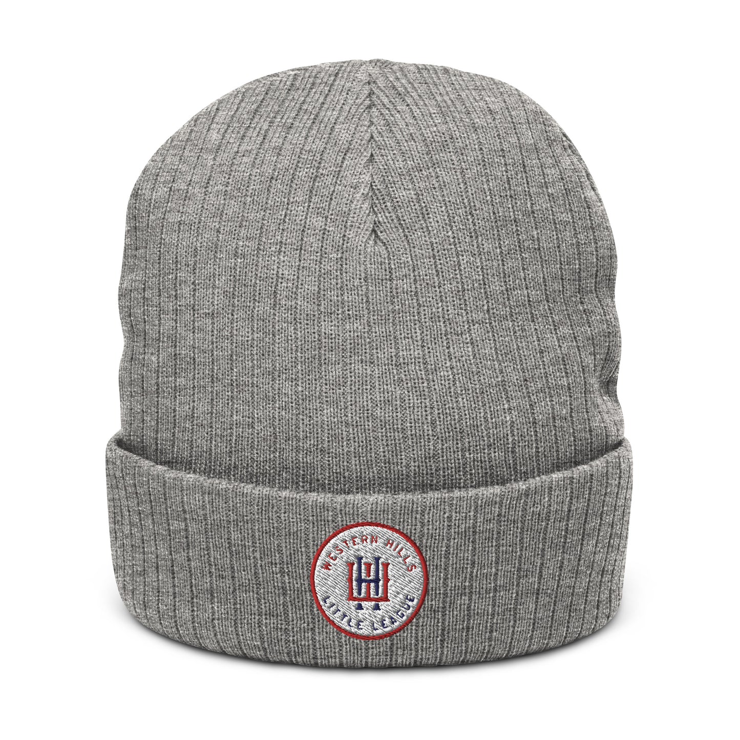Western Hills Ribbed knit beanie Bat Club USA