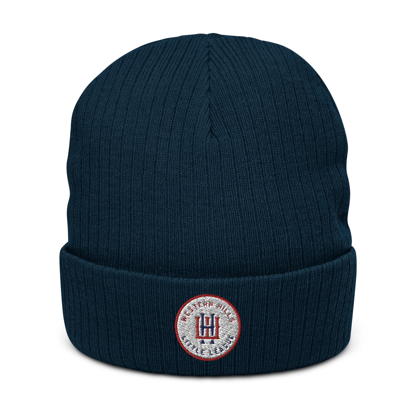 Western Hills Ribbed knit beanie Bat Club USA