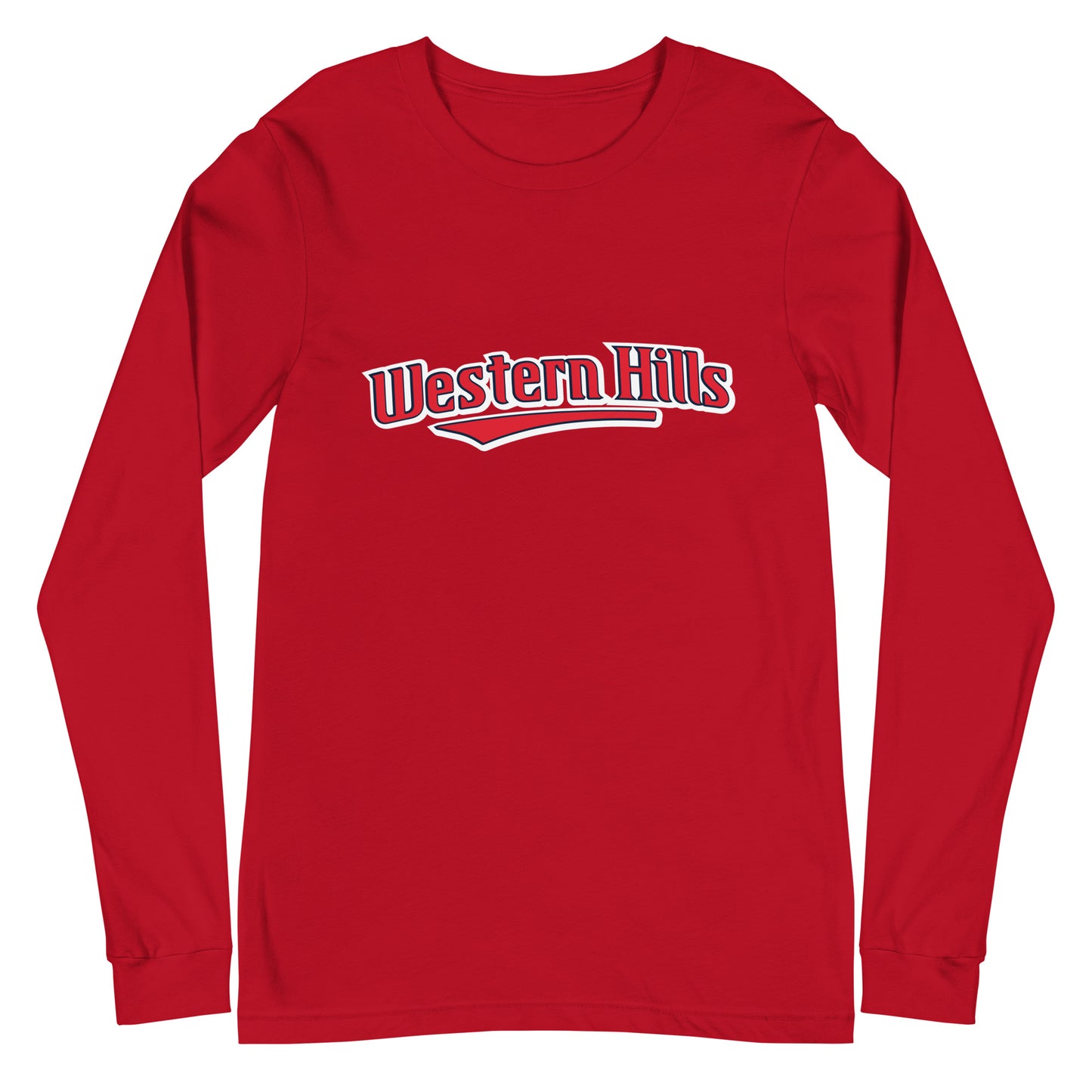 WHLL Unisex Long Sleeve Tee Bat Club USA