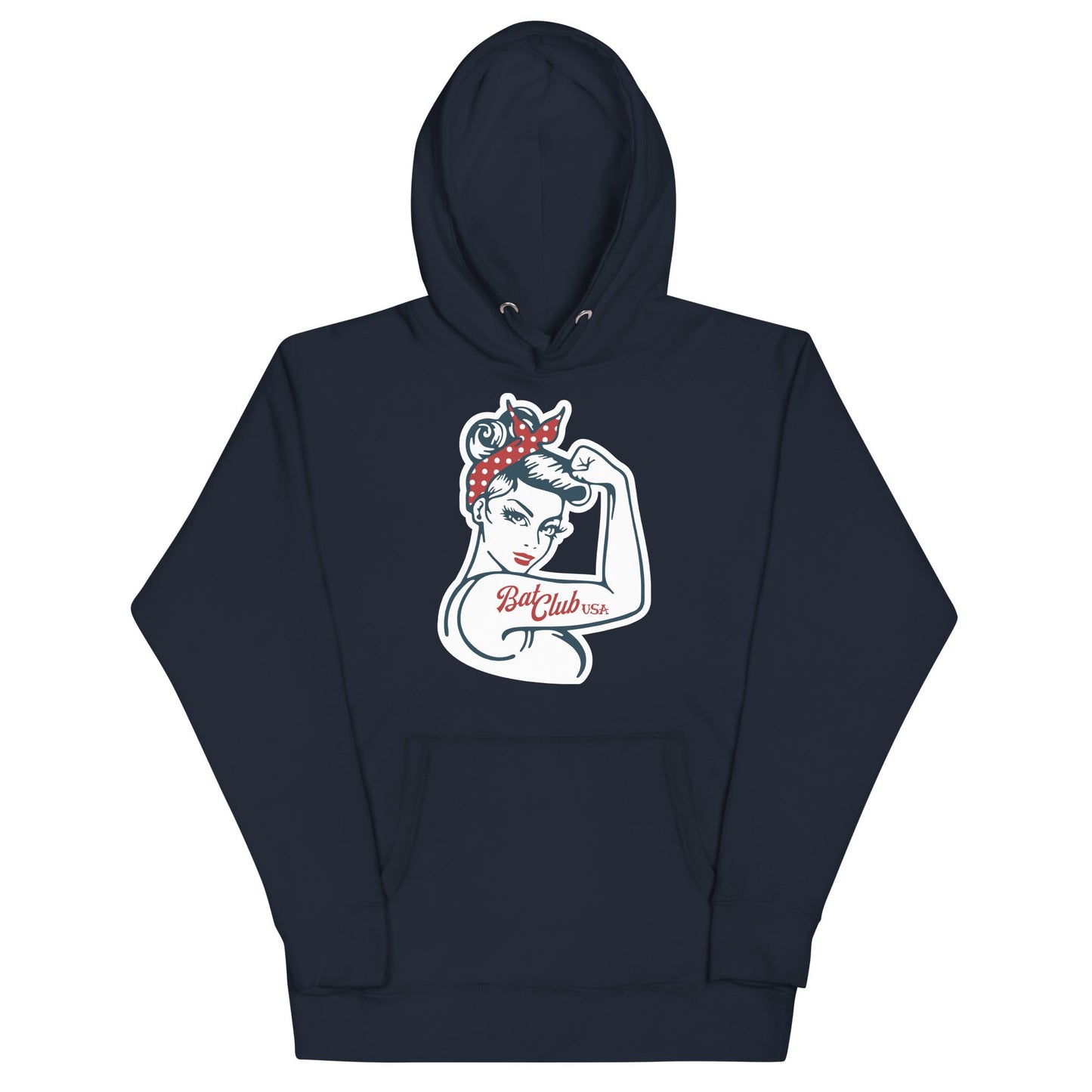 Unisex Hoodie Bat Club USA