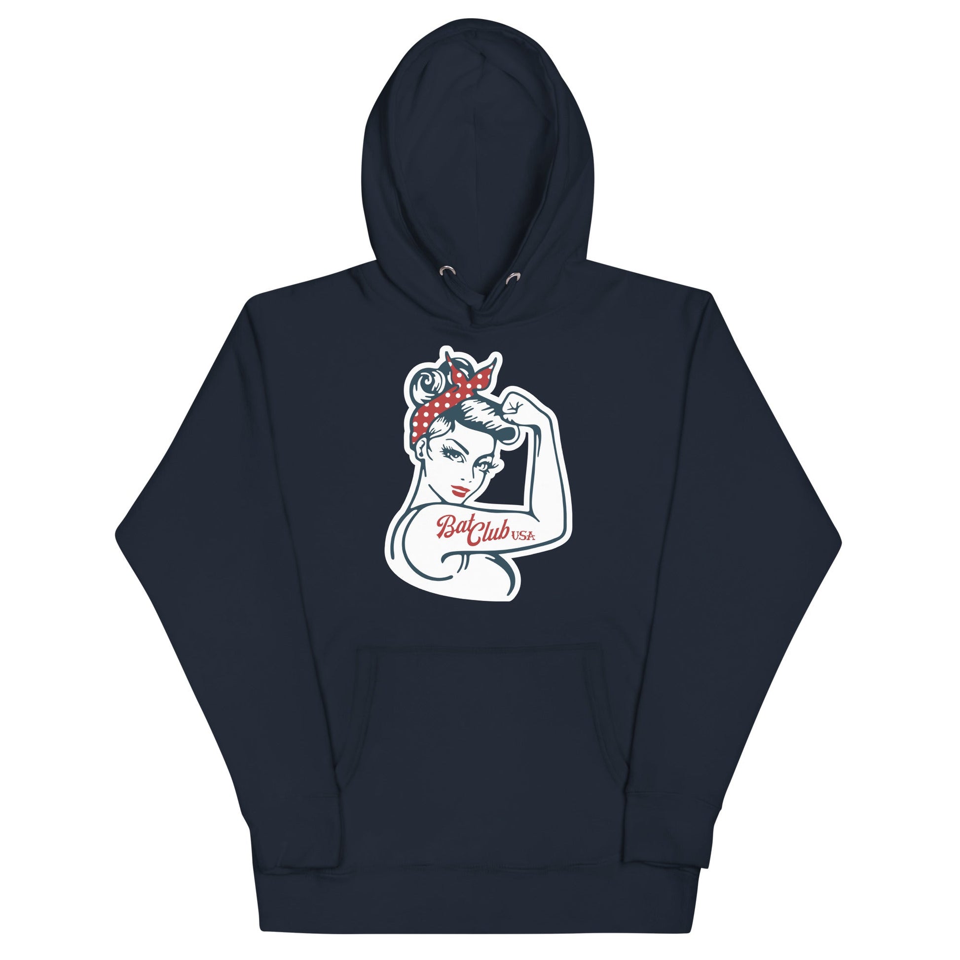 Unisex Hoodie Bat Club USA