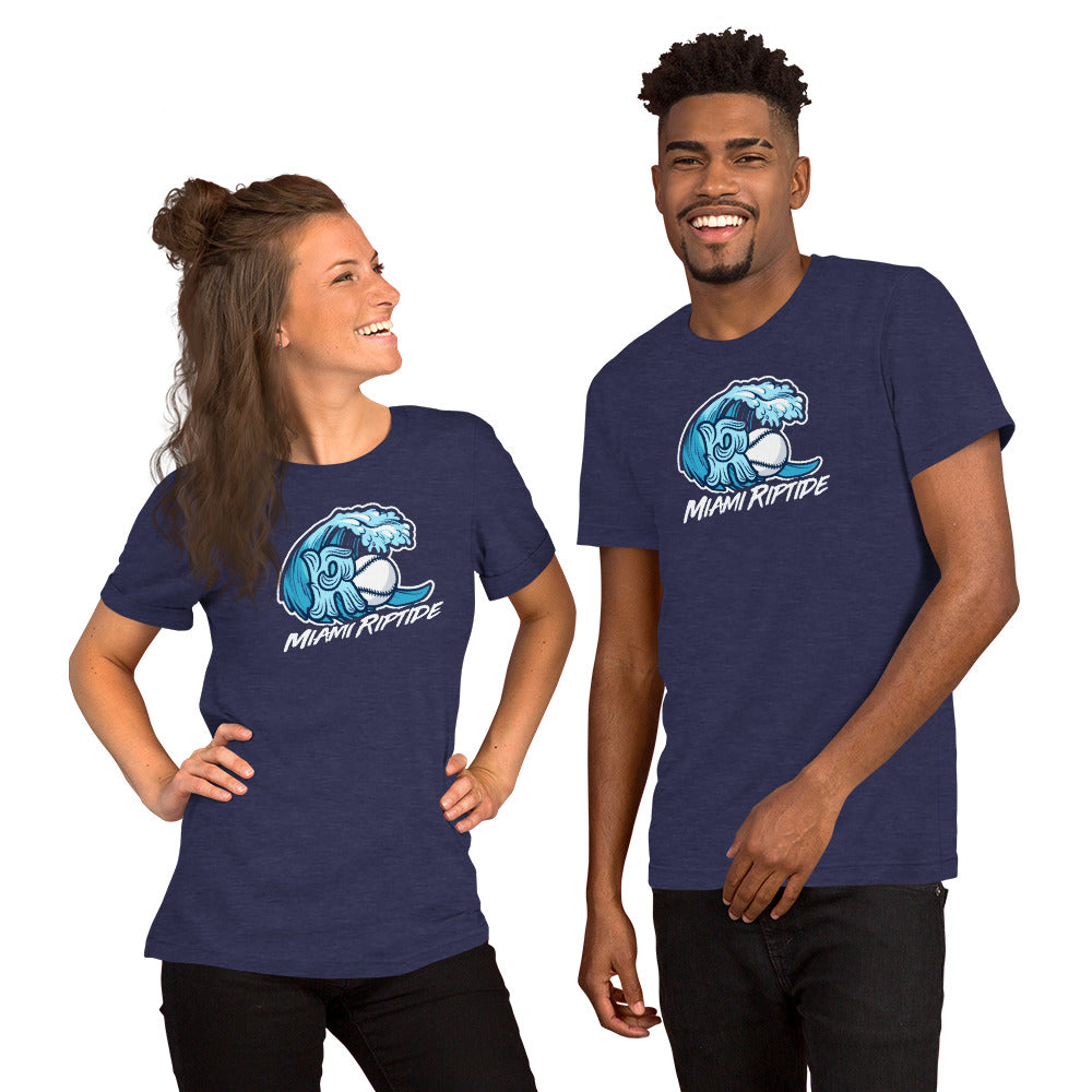 Unisex Tee Shirt - Miami Riptide Baseball