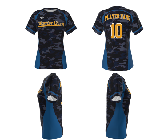 WARRIOR CHICKS JERSEYS