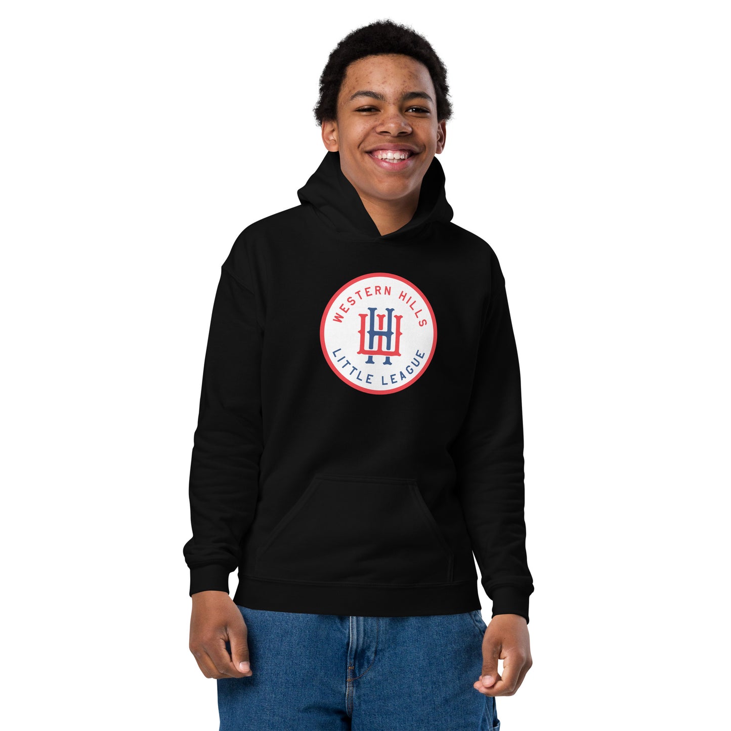 WHLL Badge Youth Hoodie Bat Club USA