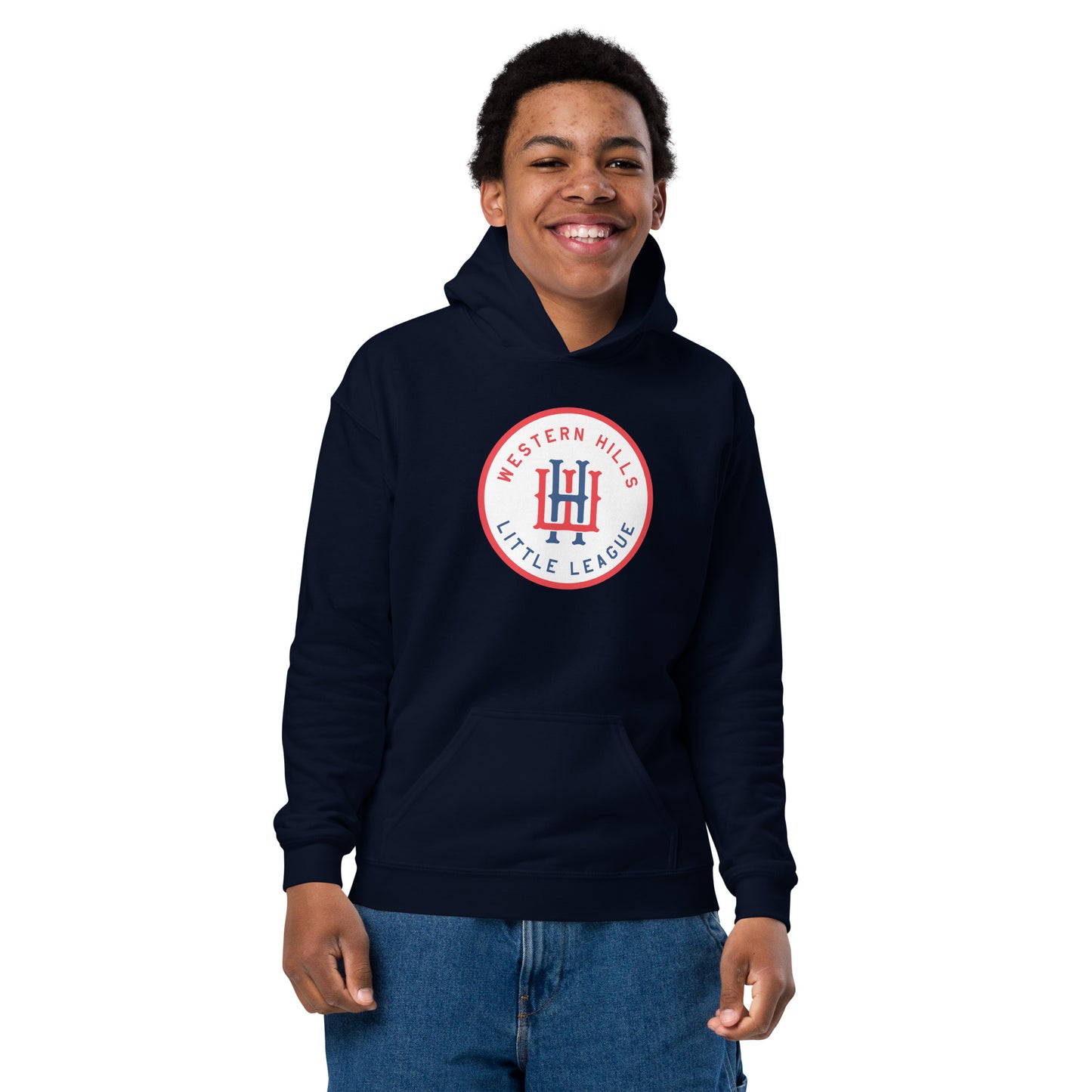 WHLL Badge Youth Hoodie Bat Club USA