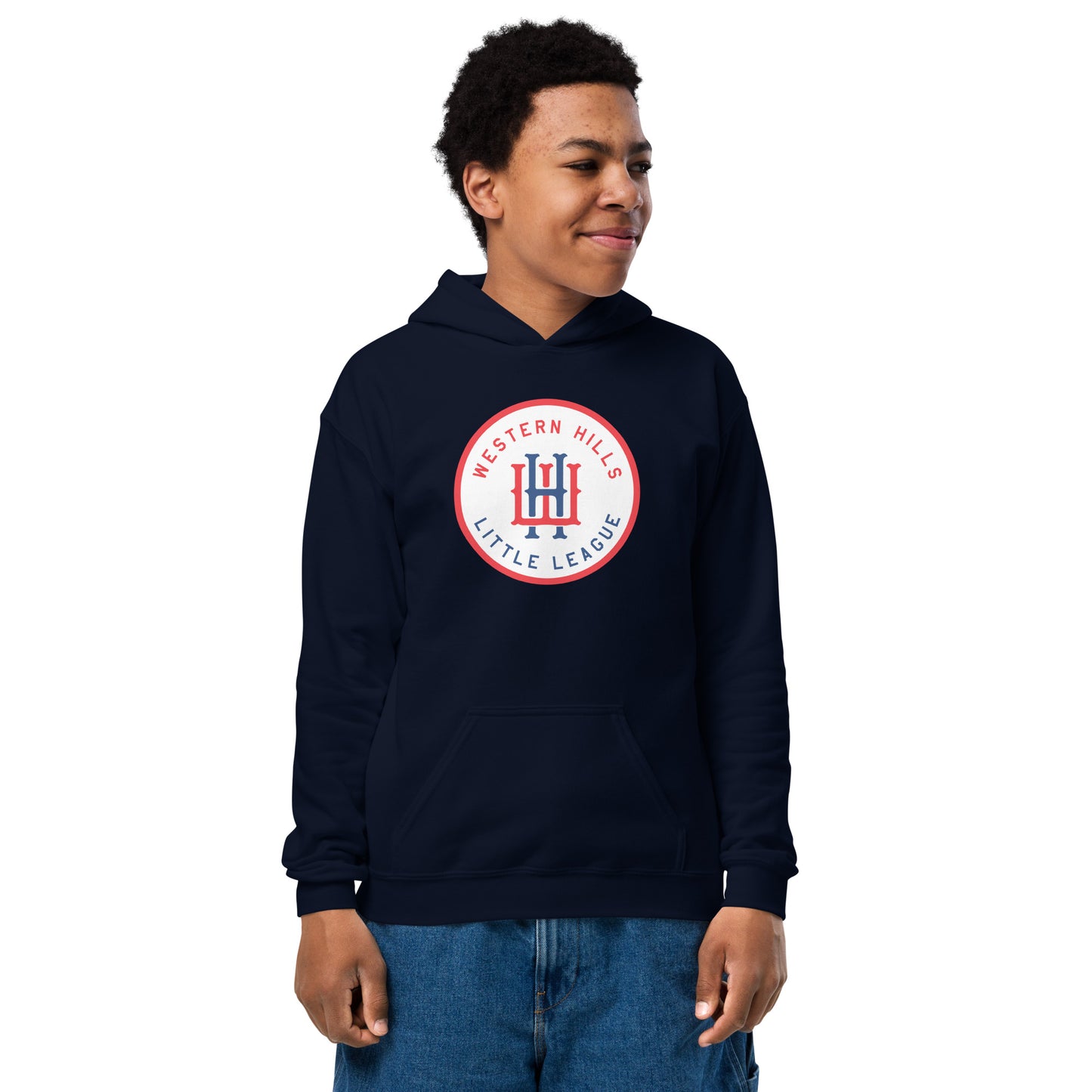 WHLL Badge Youth Hoodie Bat Club USA