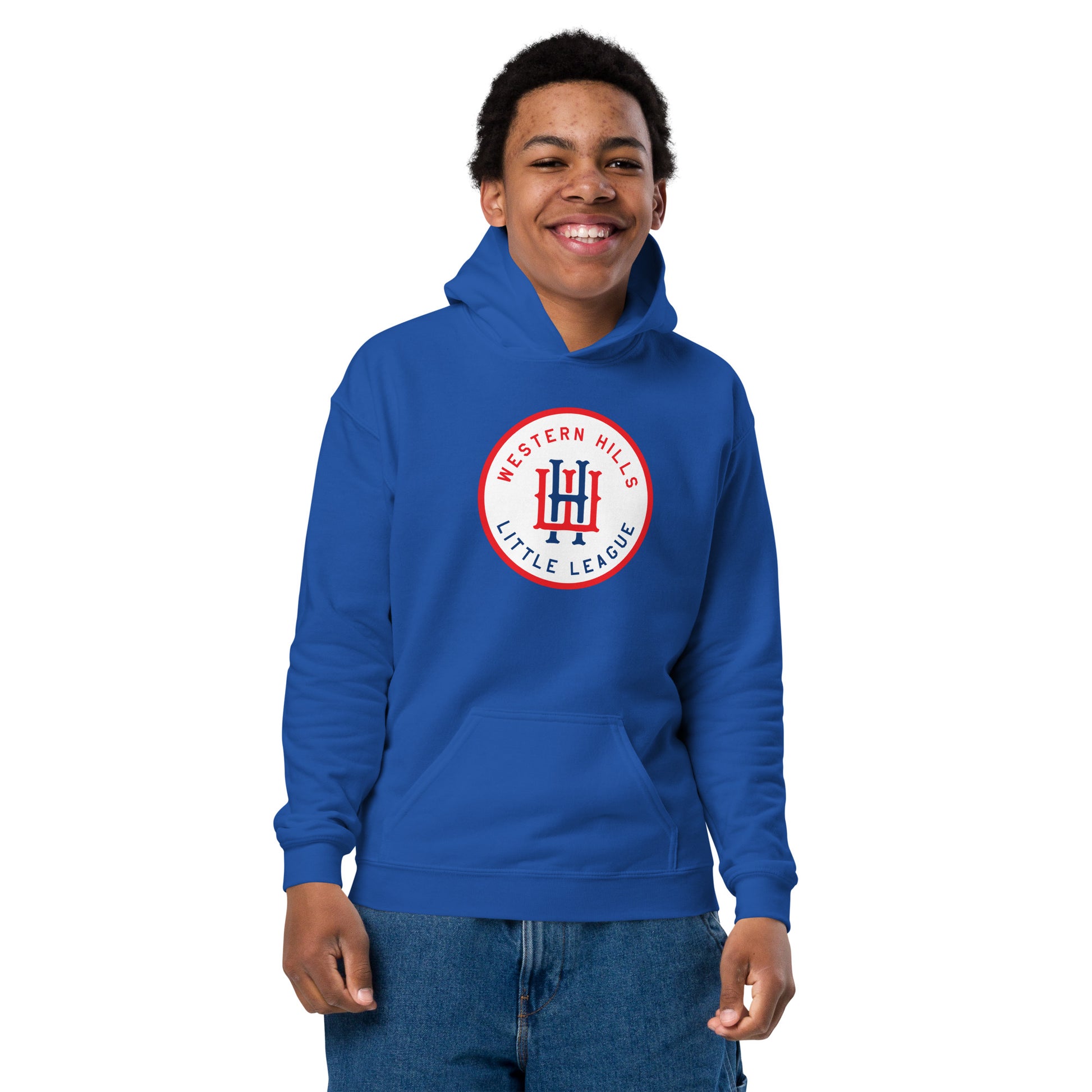 WHLL Badge Youth Hoodie Bat Club USA