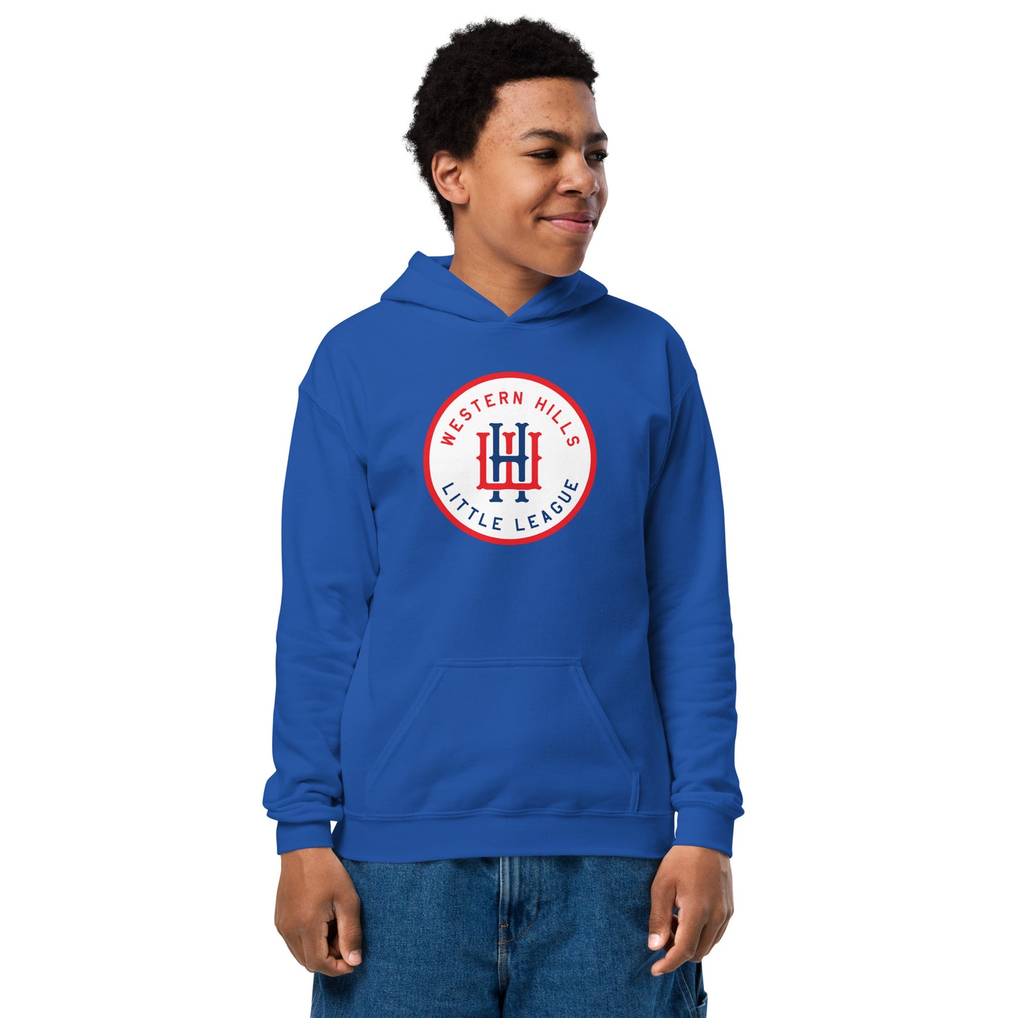 WHLL Badge Youth Hoodie Bat Club USA