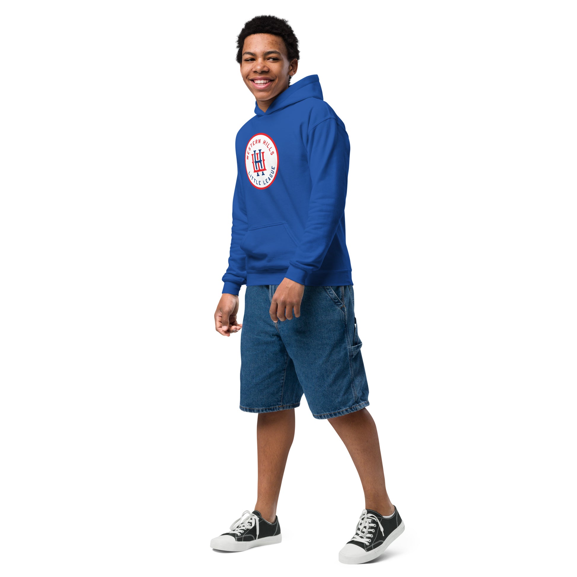 WHLL Badge Youth Hoodie Bat Club USA