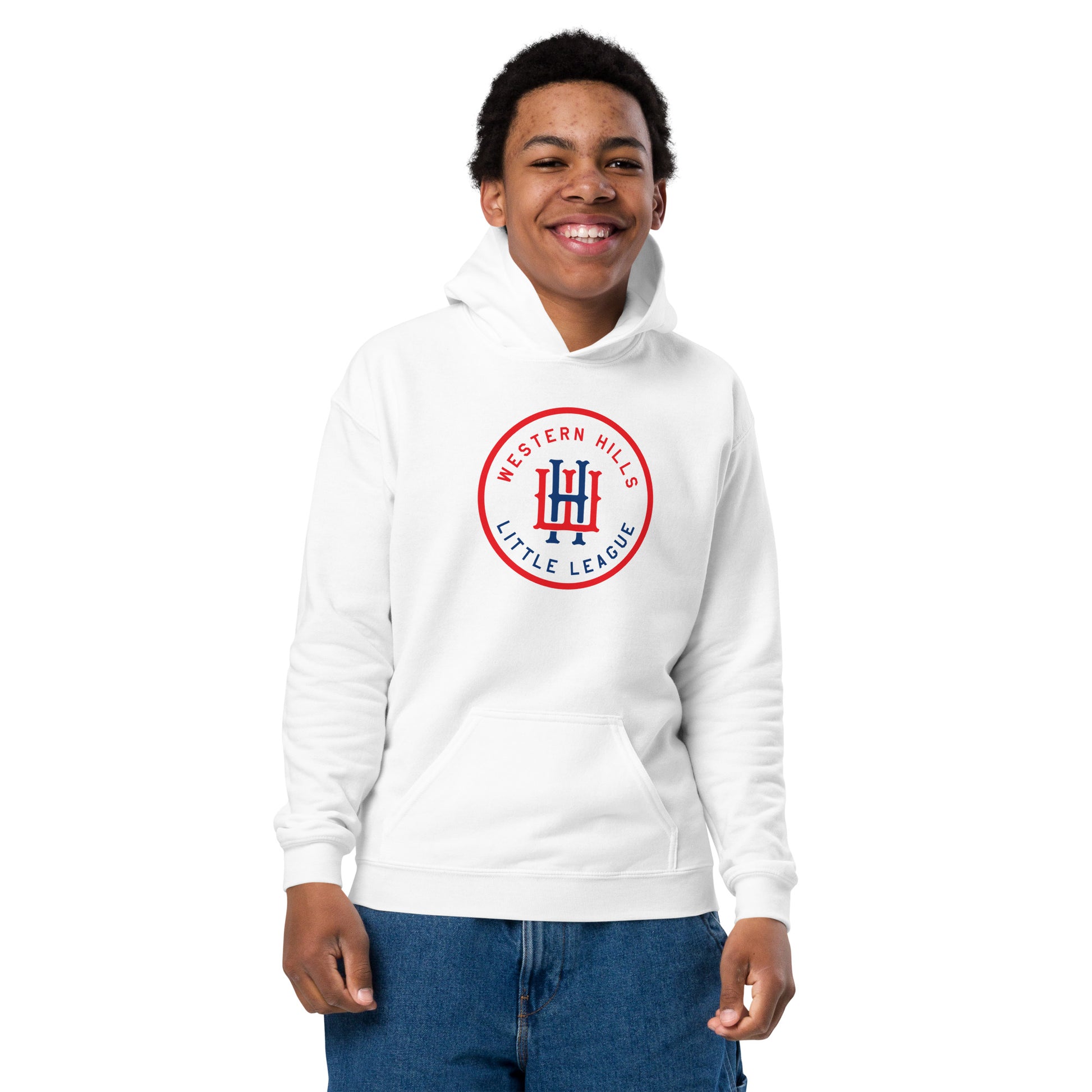 WHLL Badge Youth Hoodie Bat Club USA