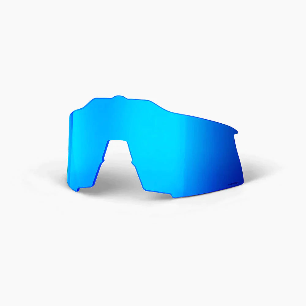 100% - SPEEDCRAFT Matte Black - HiPER Blue Multilayer Mirror Lens - Team Store Bat Club USA