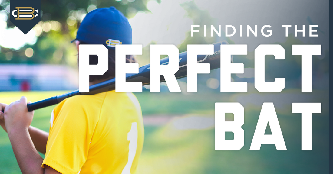 Finding the perfect baseball bat