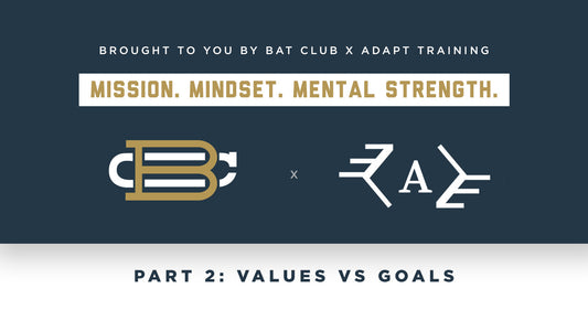 Mission Mindset & Mental Strength Part 2 - Goals, Values and Prepping For Your Mission Statement