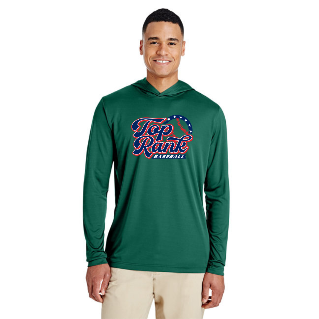 Long Sleeve Hooded T-Shirt - Top Rank