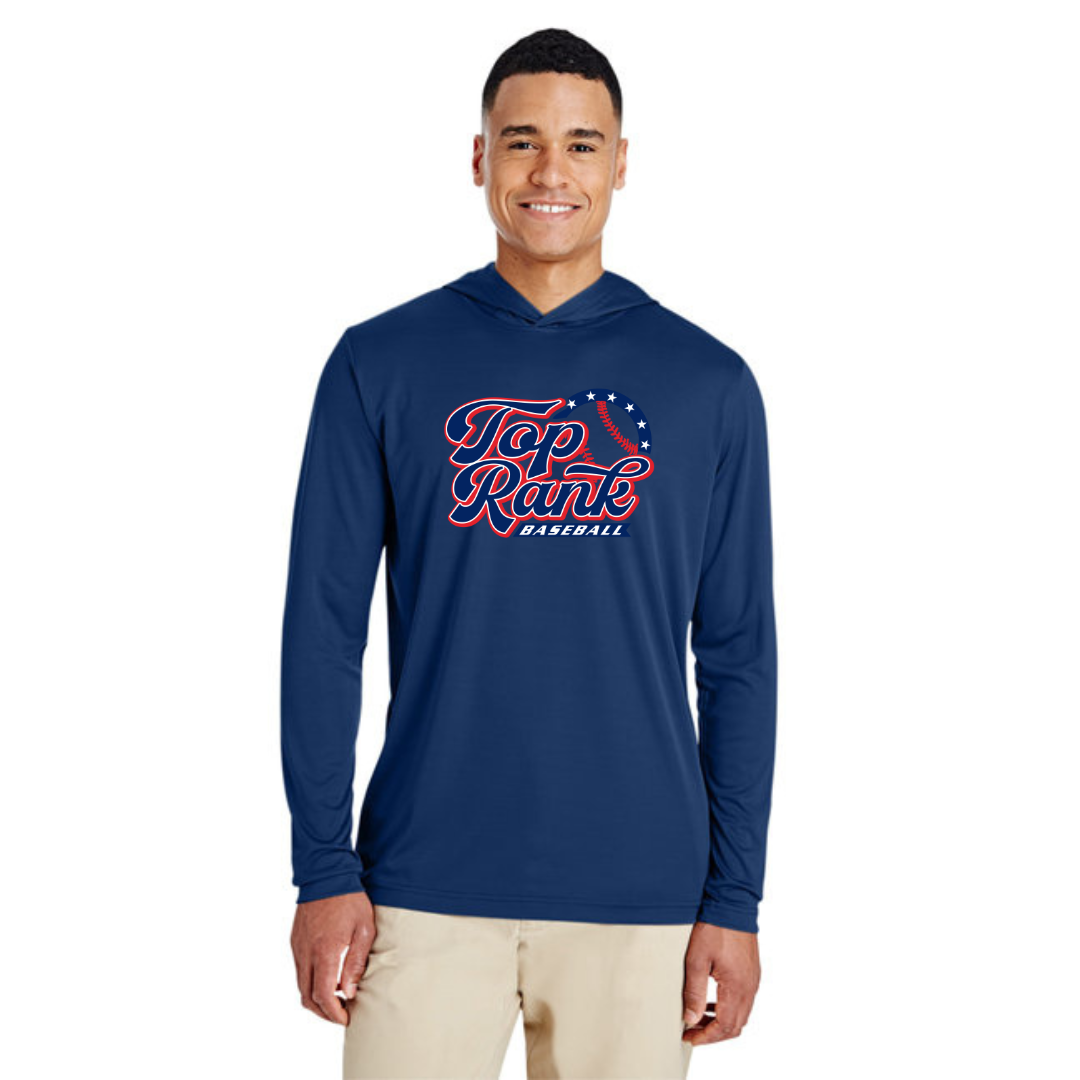 Long Sleeve Hooded T-Shirt - Top Rank