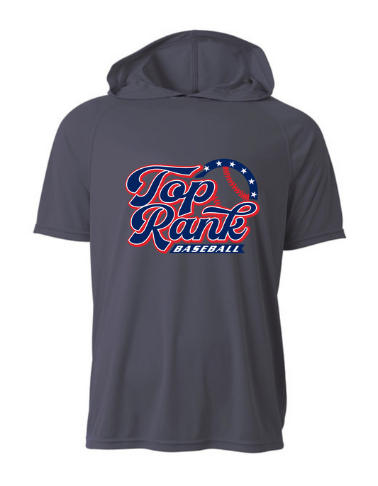 Short Sleeve Hoodie - Top Rank Baseball