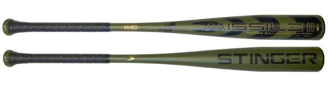2022 Stinger Missile 2 Aluminum BBCOR -3 Baseball Bat Bat Club USA