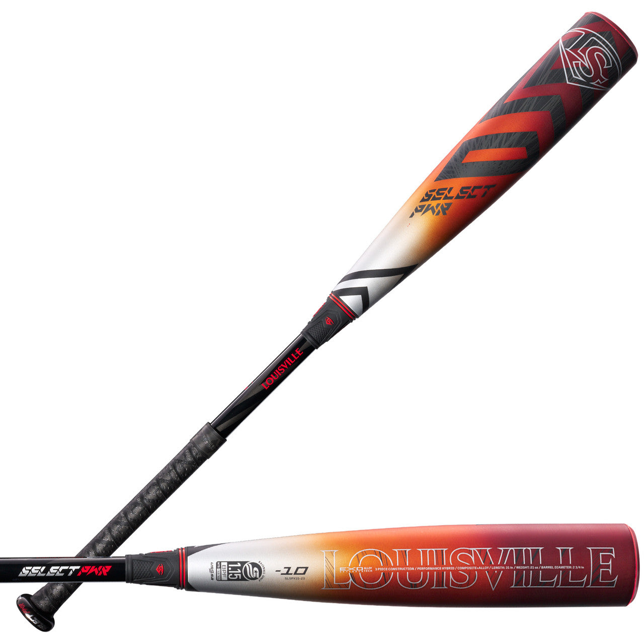 2023 Louisville Slugger SELECT PWR™  (-10) USSSA 2 3/4" Baseball Bat Bat Club USA