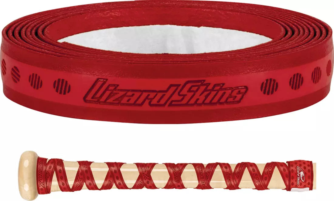 Lizard Skins DSP Ultra X Crimson Bat Grip 0.5mm Bat Club USA