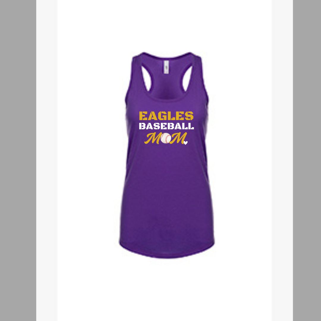 MOM Racerback Tank - Southwest Baseball