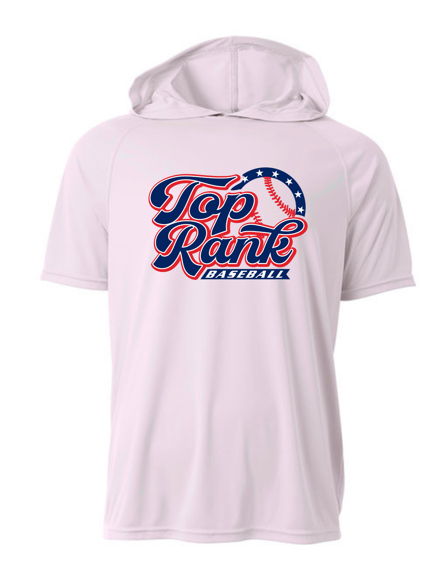 Short Sleeve Hoodie - Top Rank Baseball