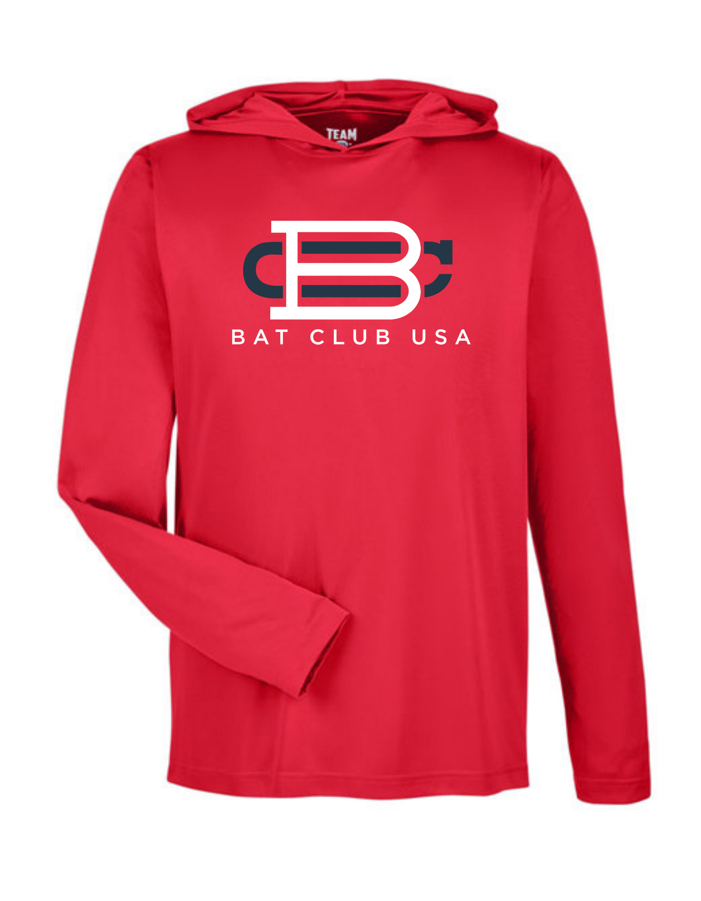 Bat Club USA - Team365 Hooded T-Shirt